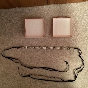 NIB Gorgeous Handmade Vintage Style Rhinestone Headband